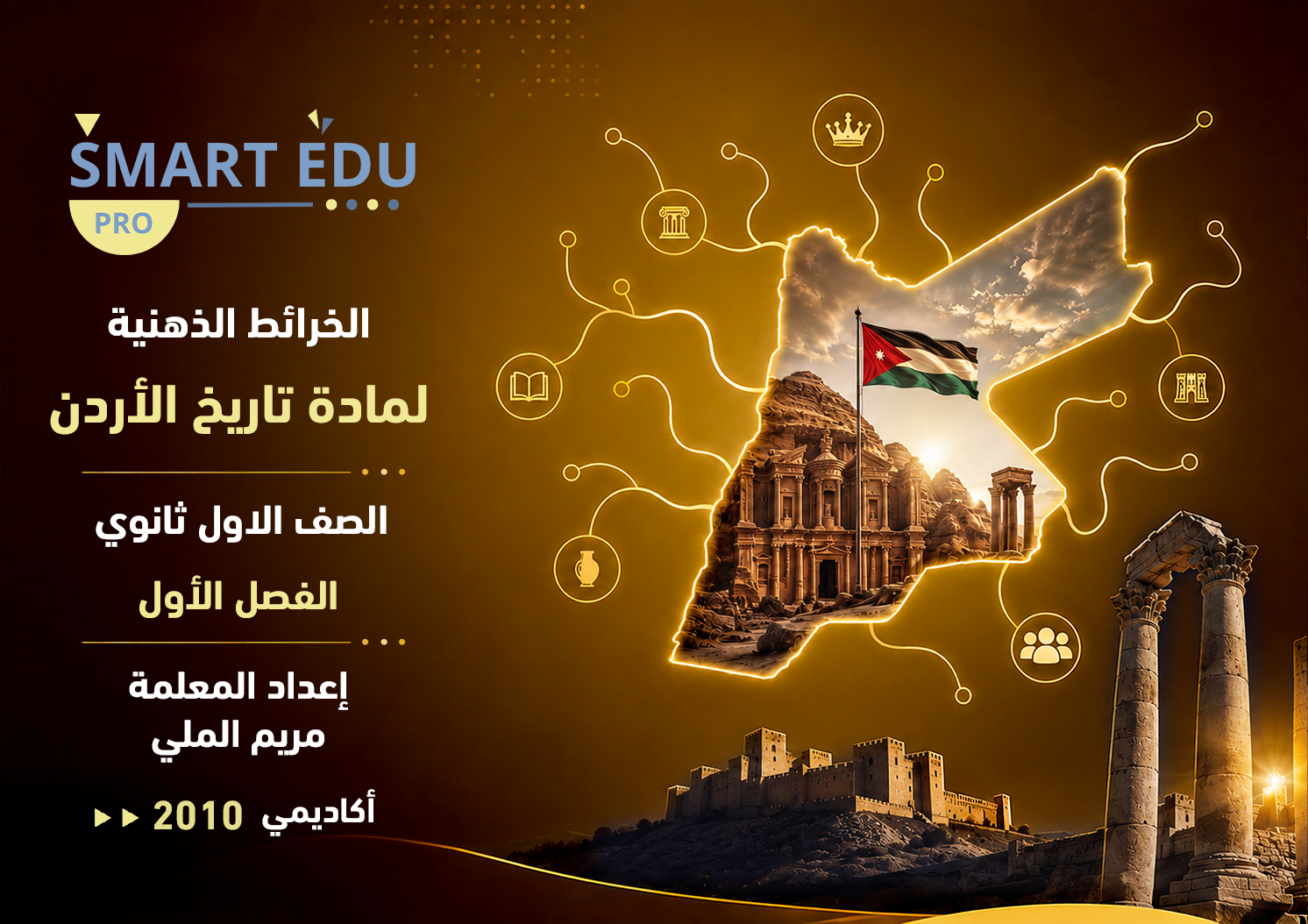 Smart Edu Pro - تاريخ الأردن